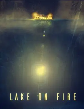 Lake on Fire 2016 Kitchen Apron - idPoster.com