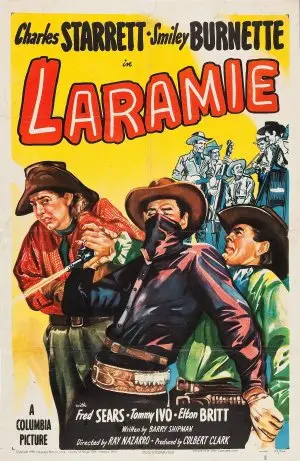 Laramie (1949) Drawstring Backpack - idPoster.com