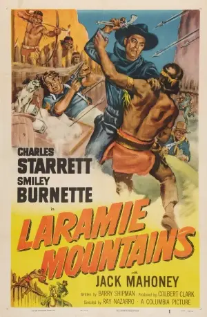 Laramie Mountains (1952) Women's Colored  Long Sleeve T-Shirt - idPoster.com