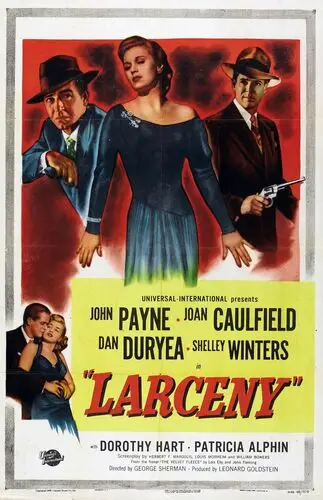 Larceny (1948) Women's Colored Tank-Top - idPoster.com