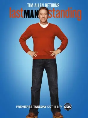 Last Man Standing (2011) Men's Colored  Long Sleeve T-Shirt - idPoster.com