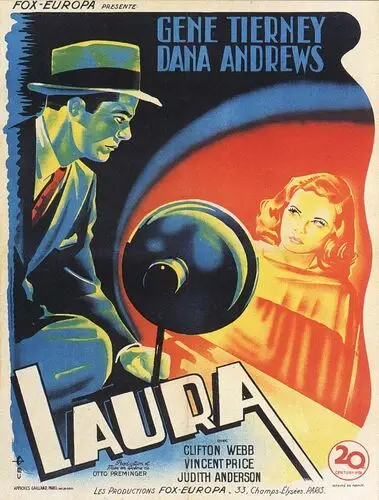 Laura (1944) Men's Colored Hoodie - idPoster.com