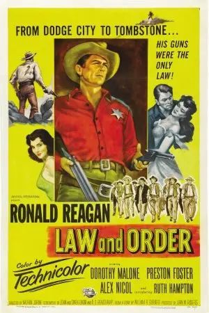 Law and Order (1953) Baseball Cap - idPoster.com