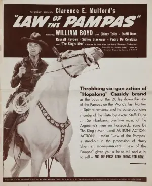 Law of the Pampas (1939) Women's Colored Hoodie - idPoster.com