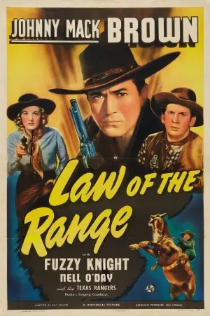 Law of the Range (1941) Kitchen Apron - idPoster.com