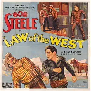 Law of the West (1949) Men's Colored  Long Sleeve T-Shirt - idPoster.com