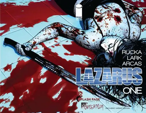 Lazarus (comics) by Greg Rucka Men's Colored  Long Sleeve T-Shirt - idPoster.com