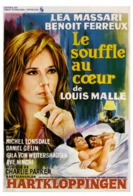 Le souffle au coeur (1971) Men's Colored Hoodie - idPoster.com