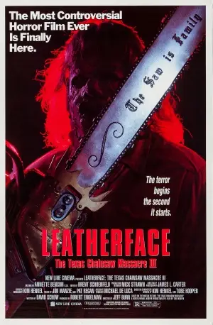 Leatherface: Texas Chainsaw Massacre III (1990) Women's Colored Hoodie - idPoster.com