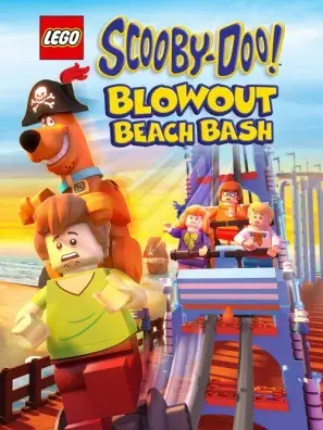 Lego Scooby-Doo! Blowout Beach Bash (2017) Men's Colored T-Shirt - idPoster.com