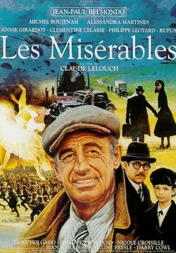 Les Miserables (1995) Men's Colored T-Shirt - idPoster.com