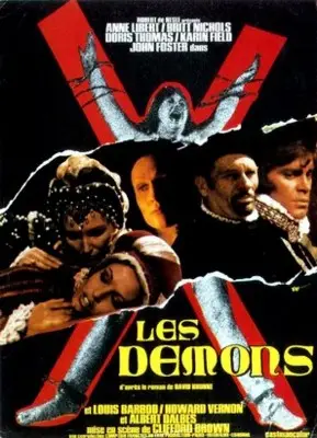 Les demons (1973) Men's Colored Hoodie - idPoster.com
