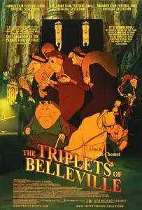 Les triplettes de Belleville (2003) posters and prints