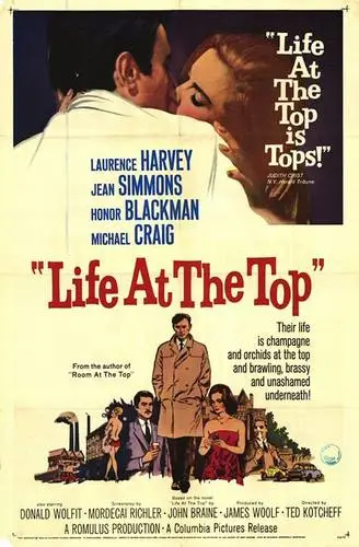Life at the Top (1965) Men's Colored T-Shirt - idPoster.com