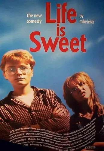 Life is Sweet (1991) White Tank-Top - idPoster.com
