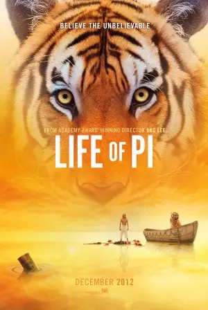 Life of Pi (2012) White Tank-Top - idPoster.com