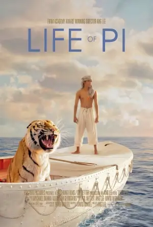 Life of Pi (2012) White T-Shirt - idPoster.com