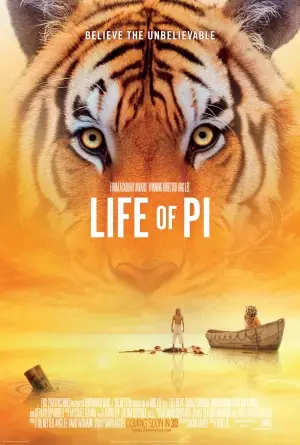 Life of Pi (2012) White T-Shirt - idPoster.com