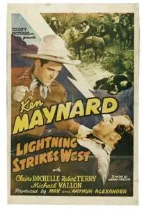 Lightning Strikes West (1940) posters and prints