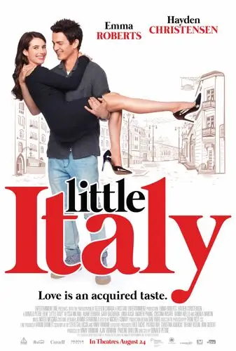 Little Italy (2018) White T-Shirt - idPoster.com