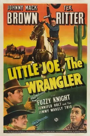 Little Joe, the Wrangler (1942) Women's Colored Hoodie - idPoster.com