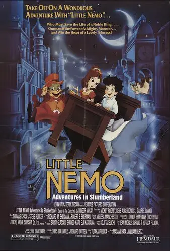 Little Nemo: Adventures in Slumberland (1992) Women's Colored  Long Sleeve T-Shirt - idPoster.com