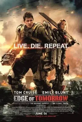 Live Die Repeat: Edge of Tomorrow (2014) Men's Colored Hoodie - idPoster.com