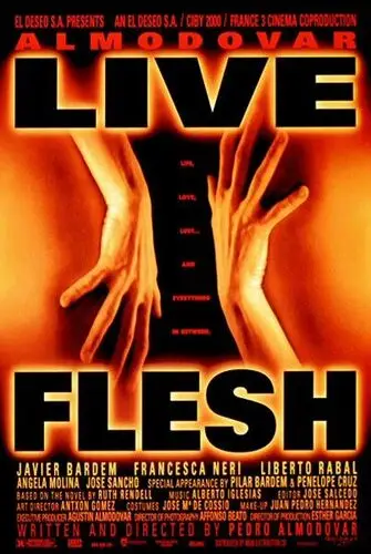 Live Flesh (1998) Women's Colored T-Shirt - idPoster.com