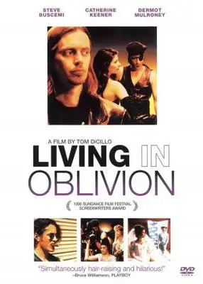 Living in Oblivion (1995) Drawstring Backpack - idPoster.com