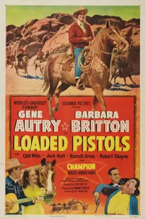 Loaded Pistols (1948) Men's Colored T-Shirt - idPoster.com