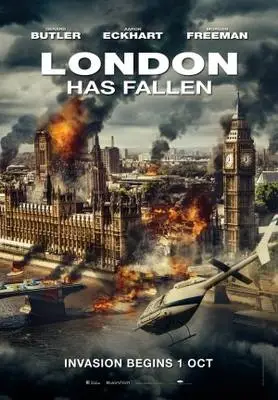 London Has Fallen (2015) White T-Shirt - idPoster.com
