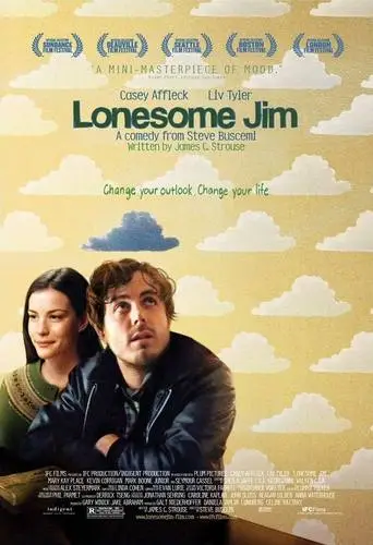 Lonesome Jim (2006) Drawstring Backpack - idPoster.com
