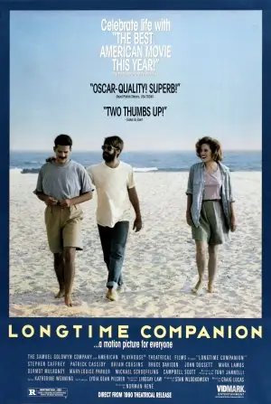 Longtime Companion (1990) Men's Colored  Long Sleeve T-Shirt - idPoster.com