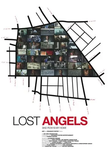 Lost Angels Skid Row Is My Home (2010) White Tank-Top - idPoster.com