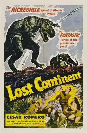 Lost Continent (1951) Women's Colored T-Shirt - idPoster.com