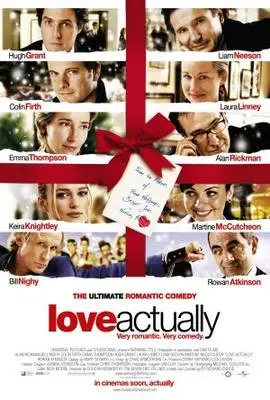 Love Actually (2003) Men's Colored  Long Sleeve T-Shirt - idPoster.com
