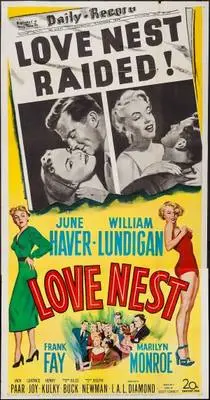 Love Nest (1951) Drawstring Backpack - idPoster.com