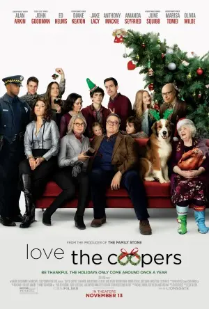 Love the Coopers (2015) Men's Colored Hoodie - idPoster.com