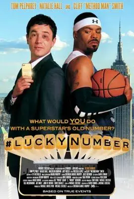 Lucky Number (2015) White Tank-Top - idPoster.com