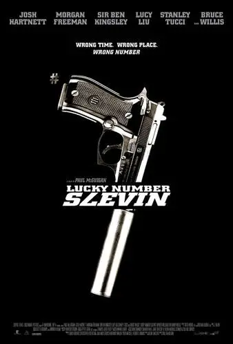 Lucky Number Slevin (2006) Women's Colored  Long Sleeve T-Shirt - idPoster.com