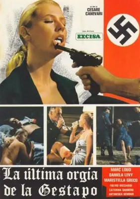 Lultima orgia del III Reich (1977) Drawstring Backpack - idPoster.com