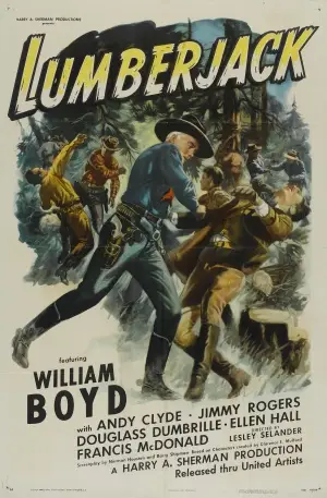 Lumberjack (1944) Men's Colored Hoodie - idPoster.com