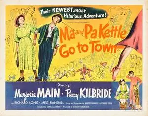 Ma and Pa Kettle Go to Town (1950) posters and prints