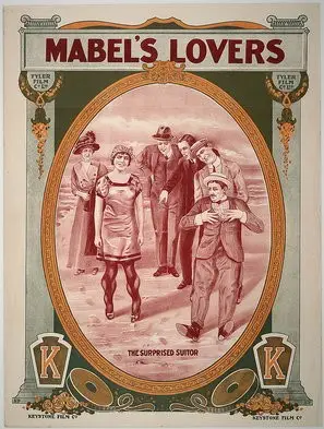 Mabel's Lovers (1912) Women's Colored  Long Sleeve T-Shirt - idPoster.com