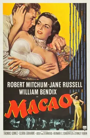 Macao (1952) Men's Colored Hoodie - idPoster.com