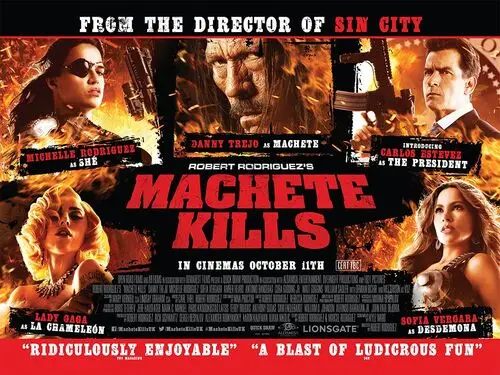 Machete Kills (2013) Men's Colored  Long Sleeve T-Shirt - idPoster.com