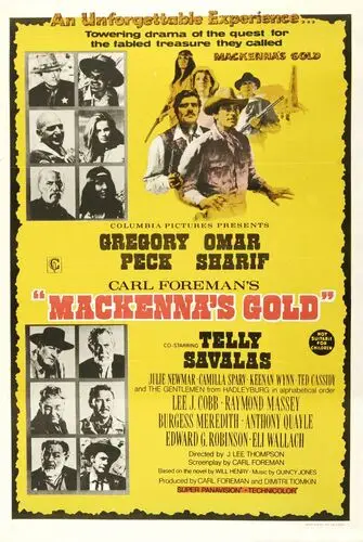 Mackenna's Gold (1969) Drawstring Backpack - idPoster.com