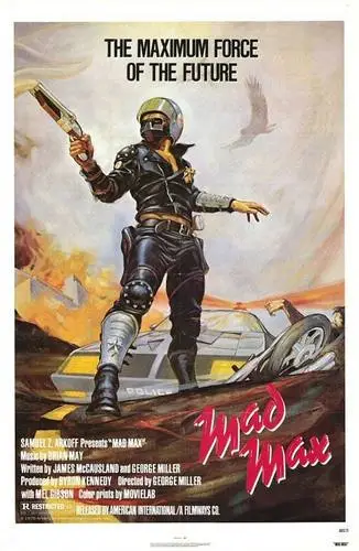 Mad Max (1979) White T-Shirt - idPoster.com