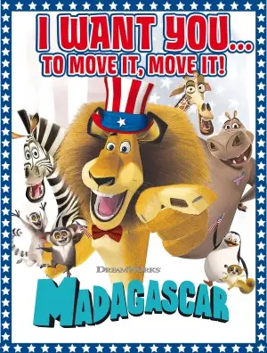 Madagascar (2005) Fridge Magnet picture 390261