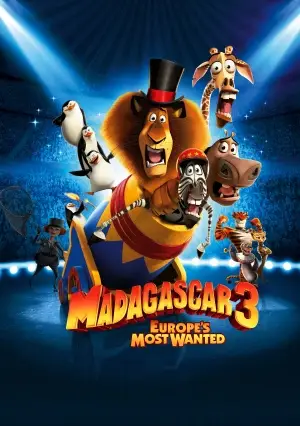 Madagascar 3: Europe's Most Wanted (2012) White T-Shirt - idPoster.com
